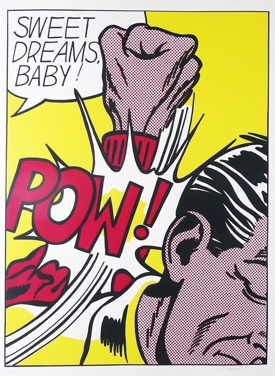'Sweet Dreams Baby!' by Roy Lichtenstein on artnet Auctions