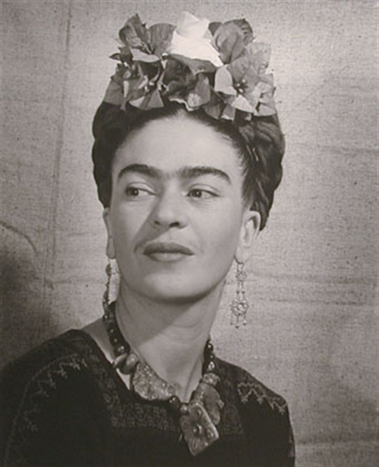 Frida with Flowers in her Hair by Bernard Silberstein on artnet Auctions