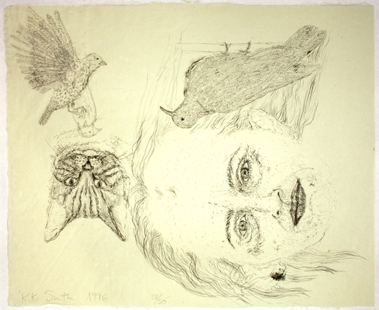 Ginzer and the Birds by Kiki Smith on Auctions