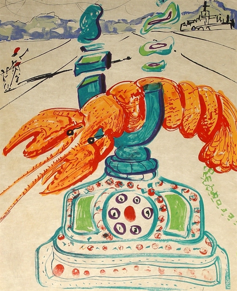 Imaginations & Objects of The Future Cybernetic Lobster Telephone by ...