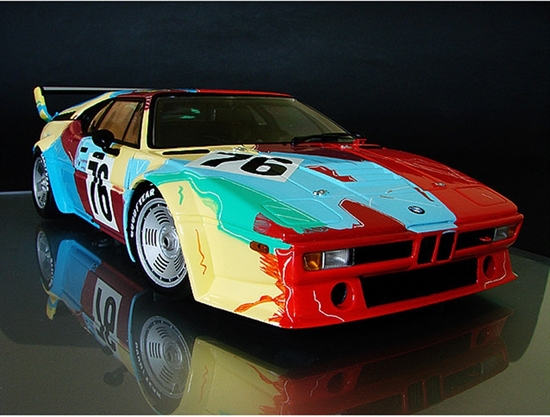 BMW Art Car 1:18 Model by Andy Warhol on artnet Auctions