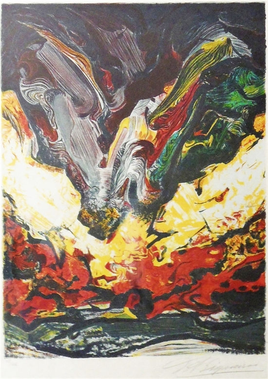 Volcan by David Alfaro Siqueiros on artnet Auctions