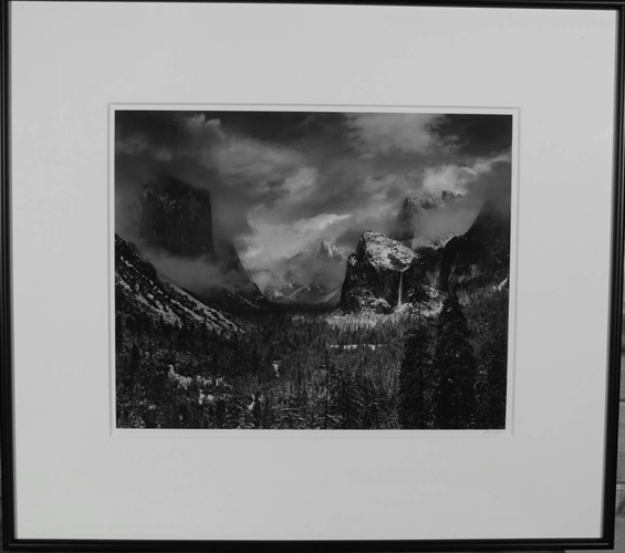 Clearing Winter Storm, Yosemite National Park by Ansel Adams on artnet ...