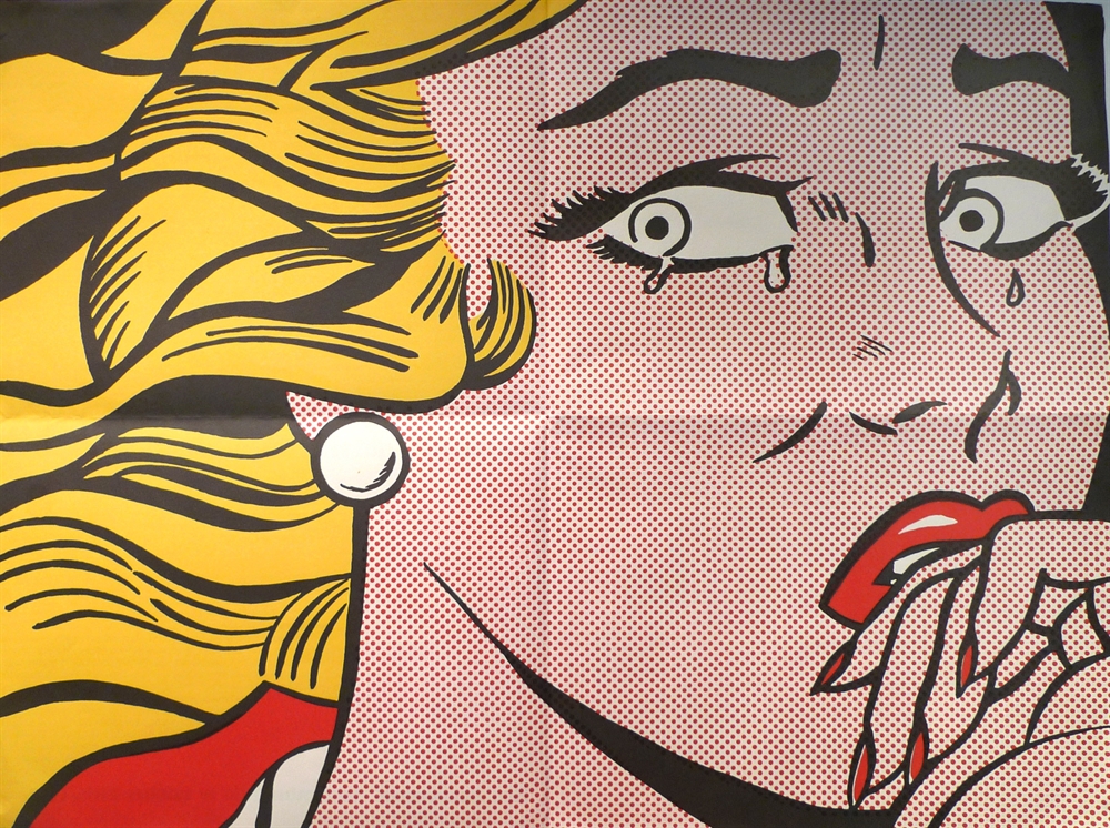 Crying Girl By Roy Lichtenstein On Artnet Auctions   Roy Lichtenstein Crying Girl Prints And Multiples Offset Lithograph Zoom 1000 746 