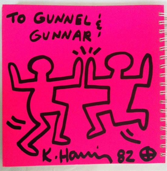 dancing figures keith haring