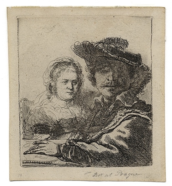 Self Portrait with Saskia by Rembrandt van Rijn on artnet Auctions