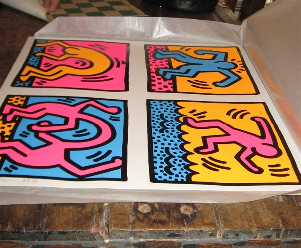 Pop Shop Quad II by Keith Haring on artnet Auctions