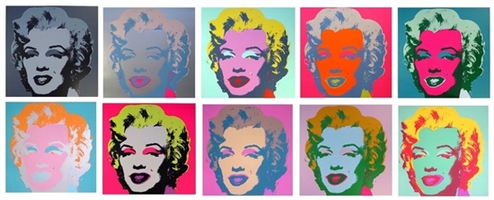 Marilyn Monroe (set of 10 prints) by Andy Warhol on artnet Auctions
