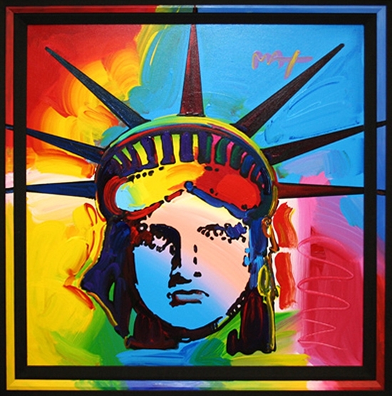 Liberty Head by Peter Max on artnet Auctions