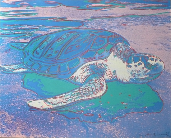 Turtle by Andy Warhol on artnet Auctions