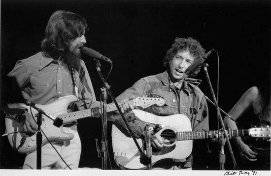 George Harrison & Bob Dylan by Bill Ray on artnet Auctions