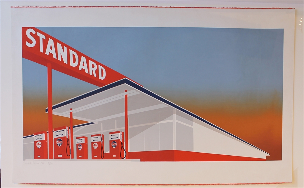 Standard Station by Ed Ruscha on artnet Auctions