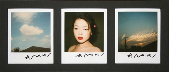 Untitled (Sky: Series of 3 Polaroid Photographs) by Nobuyoshi Araki on ...