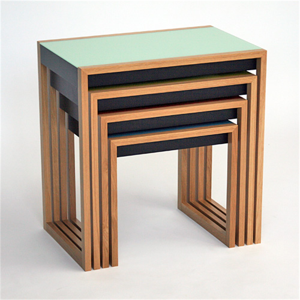 Nesting Tables (set of 4) by Josef Albers on Auctions