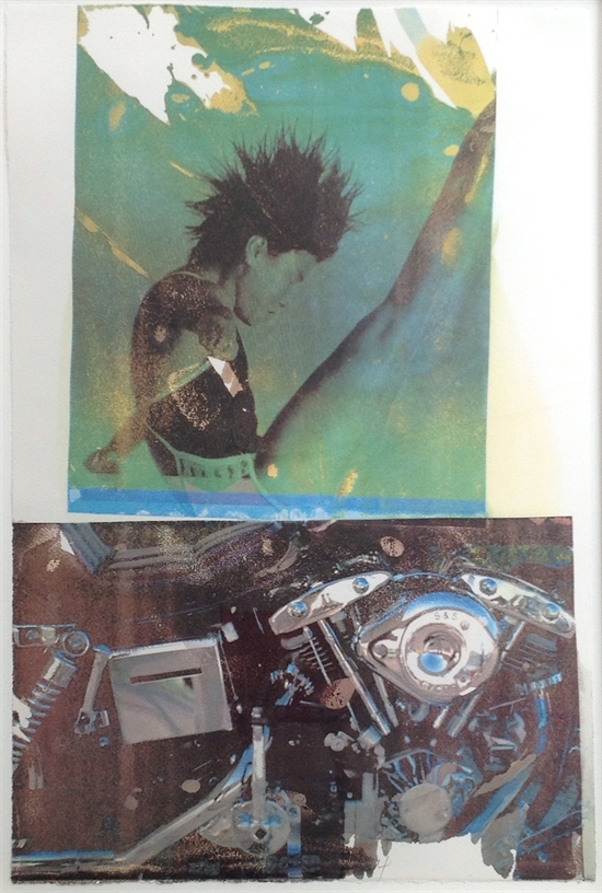 Tribute 21 (Sport) by Robert Rauschenberg on Auctions