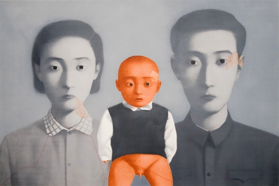 Big Family Portrait by Zhang Xiaogang on artnet Auctions