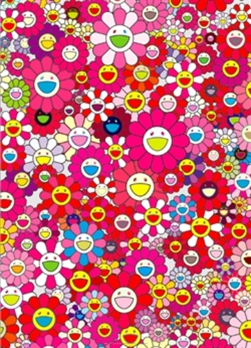 Takashi Murakami An Homage To Monogold D (Signed Print) 2012