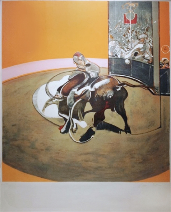 francis bacon bull painting