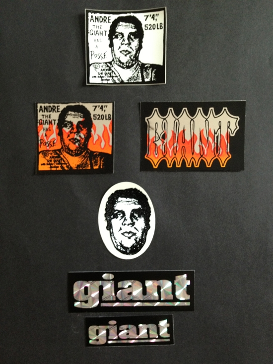 Andre The Giantgiant Stickers By Shepard Fairey On Artnet Auctions