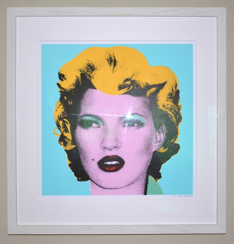 Kate Moss by Banksy on artnet Auctions