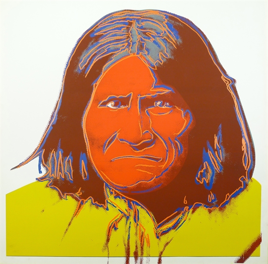 Geronimo (from Cowboys And Indians) By Andy Warhol On Artnet Auctions