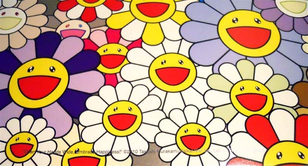 Open Your Hands Wide, Embrace Happiness By Takashi Murakami On Artnet ...