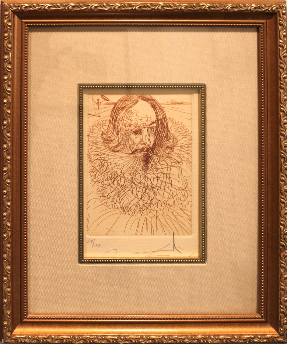 Cervantes (from Five Spanish Immortals) by Salvador Dalí on artnet Auctions