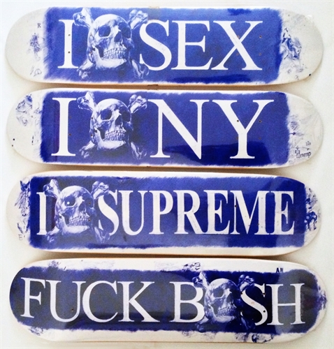 Supreme X Andrei Molodkin (Set of 4) by Andrei Molodkin on artnet