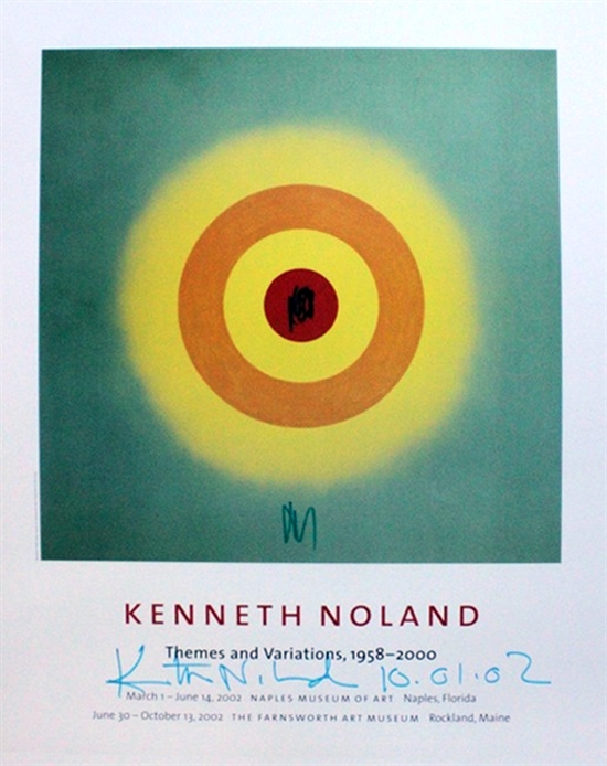 Target By Kenneth Noland On Artnet Auctions   Kenneth Noland Target Prints And Multiples Offset Lithograph Zoom 550 694 