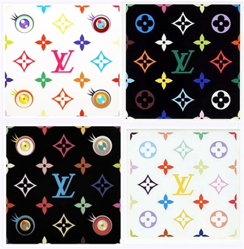 Takashi Murakami, Louis Vuitton Superflat Monogram (2003)