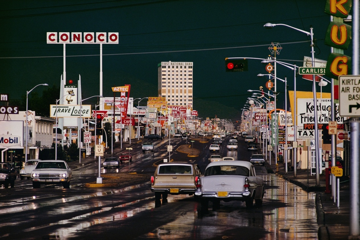 Route 66, Albuquerque, New Mexico, USA by Ernst Haas on Auctions