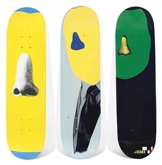 Skate Decks (set of 3) by John Baldessari on Auctions