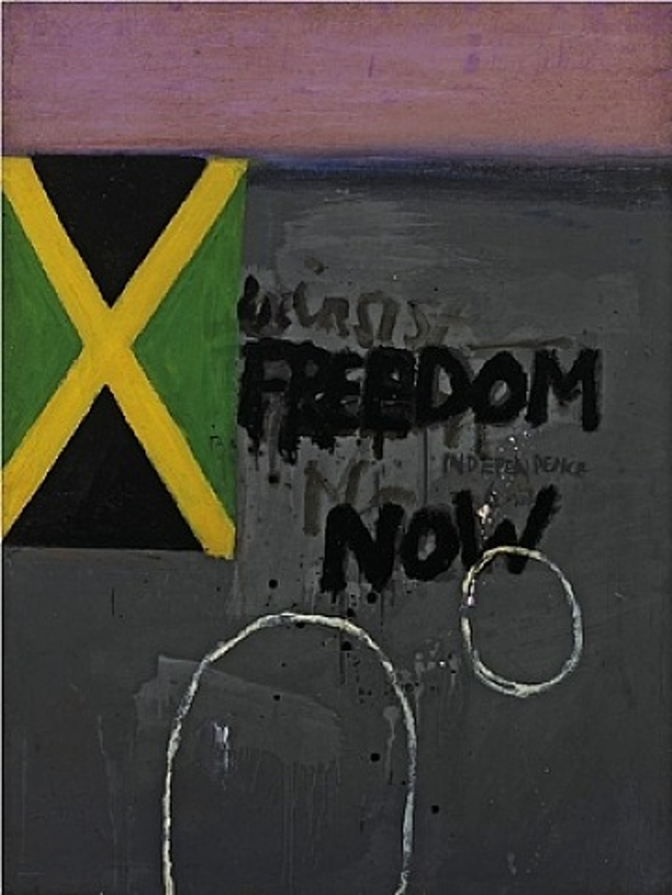 Painting for Jamaican Independence (from Liverpool 8 serie, no5)