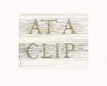 Winter Group Exhibition featuring six new small prints by Ed Ruscha