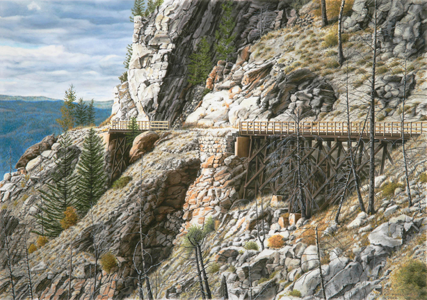 Myra Canyon Trestles, BC