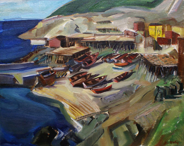 Fishing Boats, Newfoundland