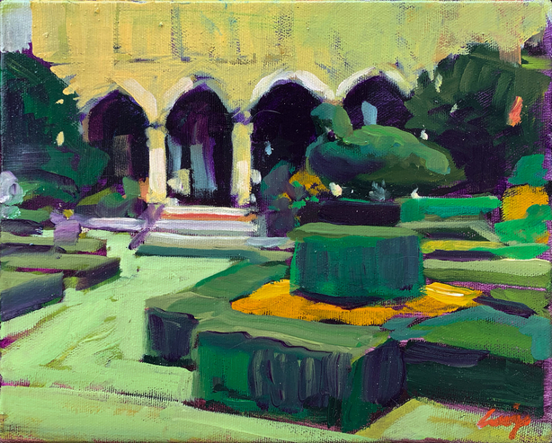 Formal Garden Sketch 10