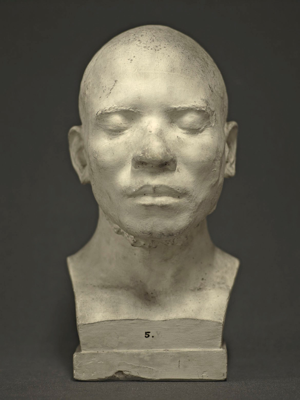 Portrait of a life-cast of Madagasca (plaster cast) (from ‘Ahua: A beautiful hesitation’ series)