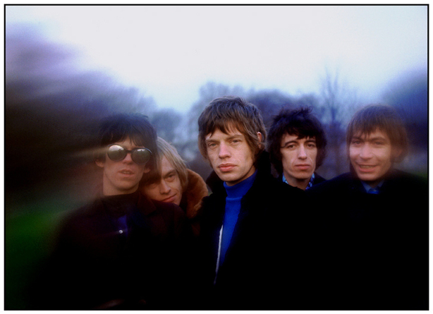 The Rolling Stones (Colour) “Behind the Buttons Cover.” Primrose Hill, Northwest London.