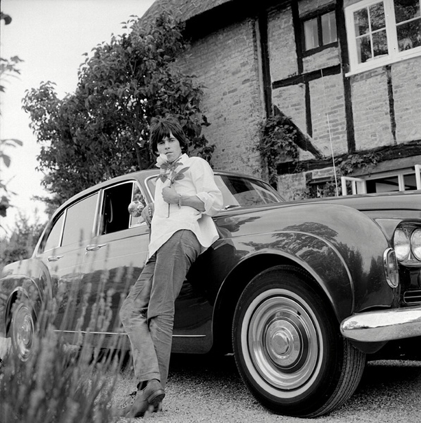 Keith Richards and Bentley