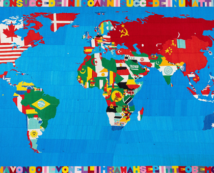 Alighiero Boetti Mappe 