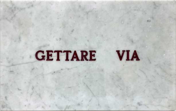 Gettare via