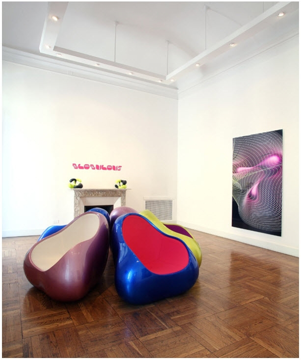 Blobulous chairs (Gallery Paola Colombari, Milan / Exhibition in July / Sept 2008 - Turin Photo & Contemporary / Courtesy Photographer Tommaso Mattina)