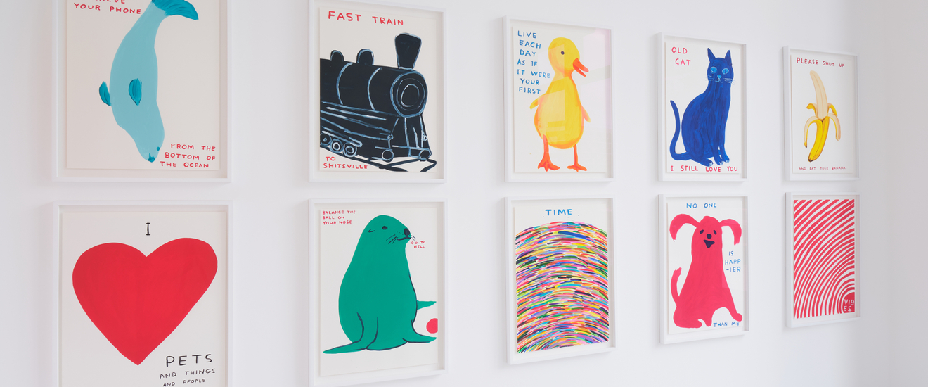  for David Shrigley: Mainly Multiples, Some Paintings & Other Stuff Too exhibition