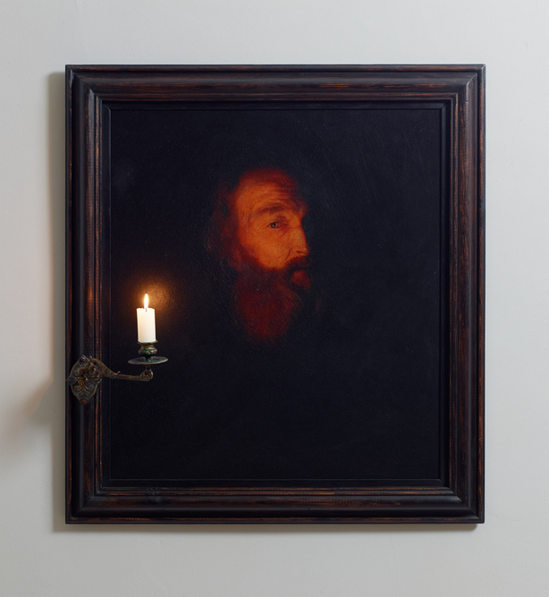 Man with Candle (after Godfried Schalcken)