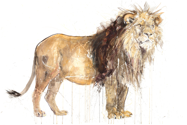 Lion (Hand Finished)