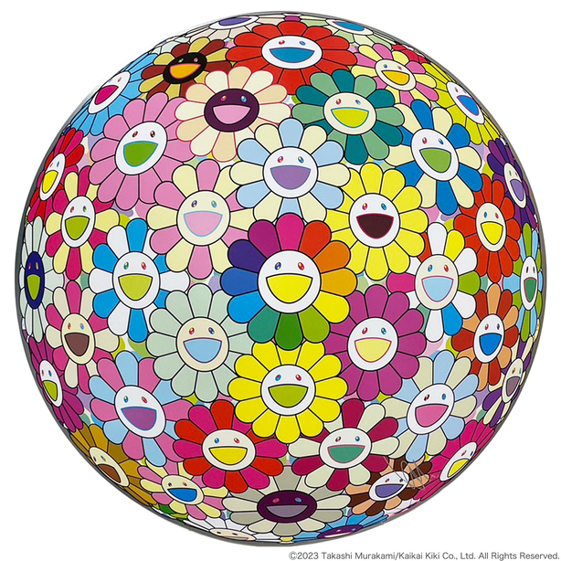 Takashi Murakami, Flowers in Pastel Colors (2022), Available for Sale