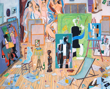 Damian Elwes: Studio Visit