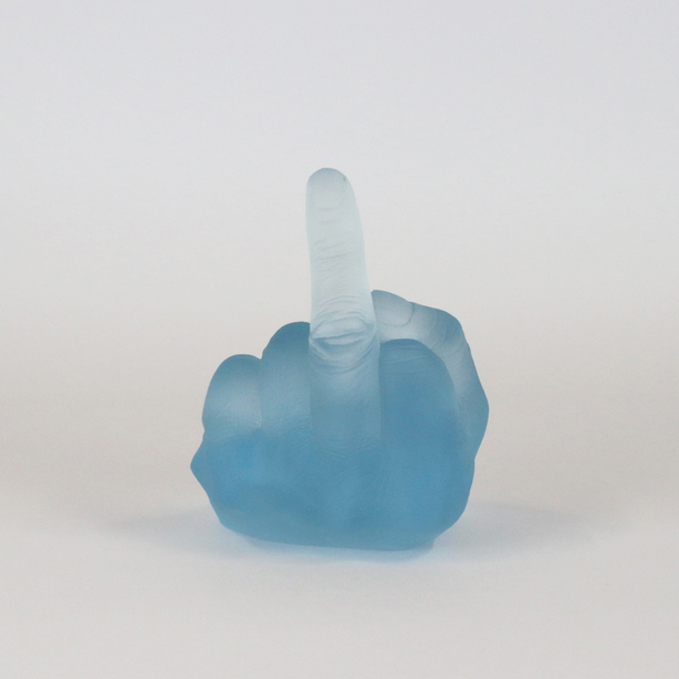 Study of Perspective in Glass (Aquamarine)