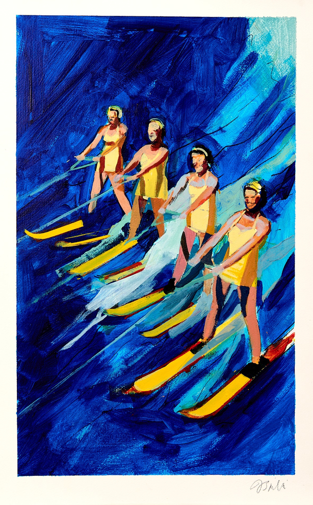 Water Skiers - Study